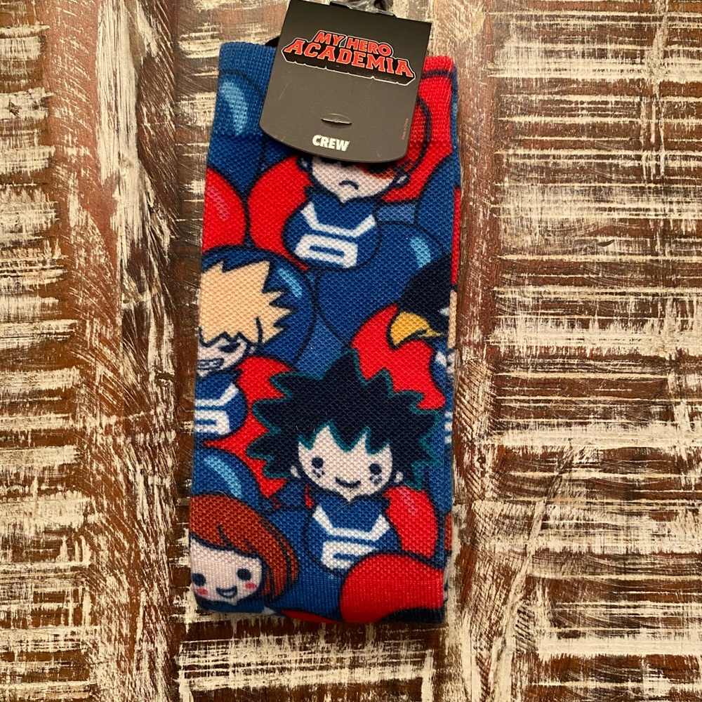 My Hero Academia Box Lunch Exclusive Crew Socks - Picture 2 of 5